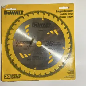 Dw378 Dewalt 7-1/4 Inch 36t Carbide Circular Saw Blade Silver For Wood 1 Pack