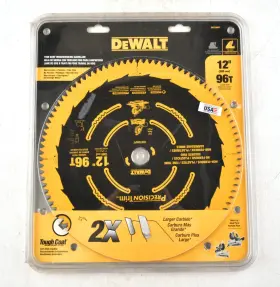Dw7296pt Dewalt 12 Inch 96t Trim Saw Blade