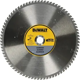 Dw7666 Dewalt 12 Inch 80t Aluminum Thin Plate Metal Cutting
