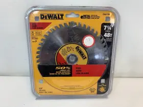 Dw7766 Dewalt New 48t 48 Carbide Teeth 7-1/4 Inch Ferrous Metal Blade -
