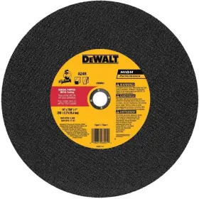 Dw8001 Dewalt 14 Inch Chop Saw Blade Metal Cut-off Wheel 1 Pack