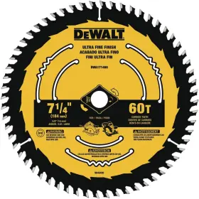 Dwa171460b10 Dewalt Circular Saw Blade 7 1/4 Inch 60 Tooth Wood 10 Count Pack Of 1