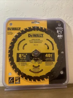 Dwa181440 Dewalt 8-1/4in 40t Circular Saw Blade
