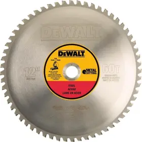 Dwa7737 Dewalt Metal Cutting Saw Blade 12 Inch 60t
