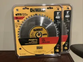 Dwa7948 Dewalt 9 Inch 229mm 48 Tooth Metal Cutting Saw A Blade With 1 Arbor