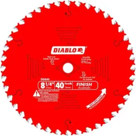 Diablo 008925020424 8-1/4 Inch X 40-teeth Finishing Circular Saw Blade For Wood