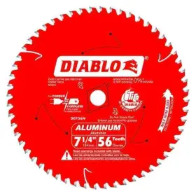 Diablo 008925085669 7-1/4 Inch X 56-teeth Circular Cordless Saw Blade For Thick Aluminum Cutting Tool