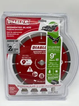 Diablo 008925155164 9 Inch Diamond Segmented Cut-off Disc For Masonry