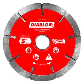 Diablo 008925155249 J Dmatp0500 5 Inch Diamond Tuck Point Masonry Disc