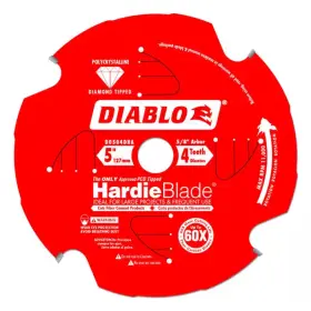 Diablo 313032062084 5 Inch X 4-teeth Hardieblade Saw Blade For Fiber Cement