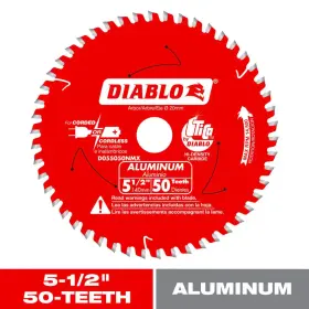 Diablo 445018930971 5-1/2 Inch X 50-tooth Circular Saw Blade For Aluminum