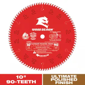 Diablo 445020821816 10in 90t Saw Blade For Wood Smooth Finish Fits Miter/table Saws New Diablo 445020821816 10in 90t Saw Blade For Wood Smooth Finish Fits Miter/table Saws New