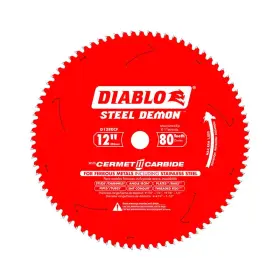 Diablo B06xphk5mp Steel Demon Cermet Ii Saw Blade For Thin Metal - 12 Diameter 80 Tcg