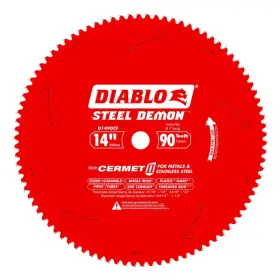Diablo B06xppd4b1 Steel Demon Cermet Ii Saw Blade For Thin Metal - 14 Diameter 90 Tcg