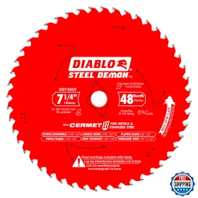 B08154jddq Diablo Steel Demon Cermet Ii Saw Blade With Triple Chip Grind And Perma-shield C