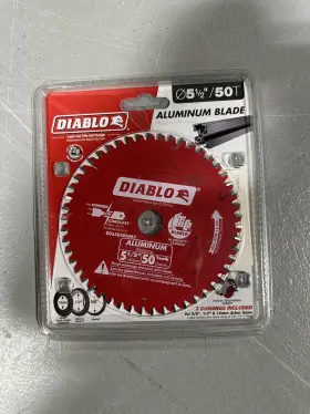 D055050nmx Diablo 5-1/2 Inch 50 Tooth Aluminum Blade