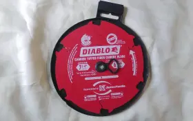 D0706chr Diablo 7 1/4 Inch Carbide Tipped Fiber Cement Blade 6 Teeth New