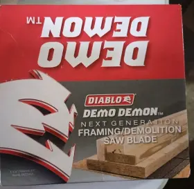 D0724da Diablo Freud Demo Demon 7-1/4 Inch X 24-tooth Circular Saw Blades - 10 Pack