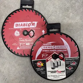 1-diablo Diablo D0724dr Demo Demon 7-1/4 Inch 24. 1-d0740 New
