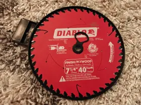 X48teeth Diablo D074r 7 1/4 Inch Steel Demon Metal Cutting Circular Saw Blade