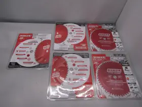 D1050cf Diablo D1050cf. Lot Of 5 Steel Demon 10 Inch X 50t Cermet Ii Circular Saw Blade