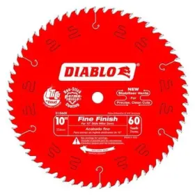 D1060s Diablo 10 Inch X 5/8 Arbor 60t Atb Fine Finishing Miter Saw Blade