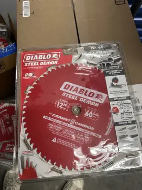 D126ocf Diablo 12 Inch 60t Steel Demon Metal Cutting Saw Blade New Sealed