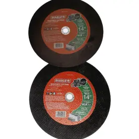 Dbd140125a01c Diablo Chop Saw Masonry Cut-off Disc 14 Inch X 1/8 1 Cutting Blade