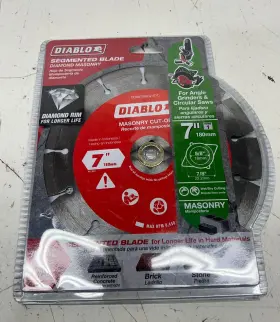Ddd070seg101c Diablo 7 Inch Diamond Blade Segmented Rim Masonry Cut Off
