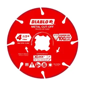 Ddx045dia101f Diablo 4-1/2 Inch X-lock Diamond Metal Cut-off Disc