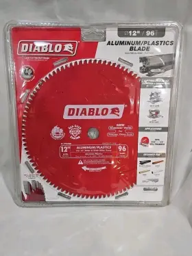Diablo12in Diablo New/sealed 12 Inch X 96-tooth Saw Blade For Aluminum/plastics