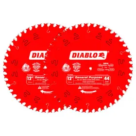 5967190 Diablo Tools 12 Inch 44 Tooth Gp Saw Blade 2-pack Diameter In Model#
