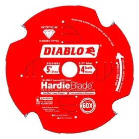 D0504dha Diablo Tools Hardieblade Pcd Fiber Cement Blade 5 Inch X 4 Tooth