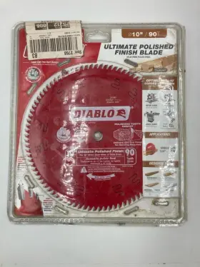 Diablo Tools D1090x Freud 10 Inch X 90 Tooth Ultimate Polished Finish Saw B El1102546