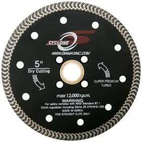 Tba50 Diamax Cyclone S Arrowtek Turbo Blade 5 Inch