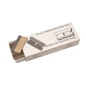 10690 Disco Industrial Razor Blades Single End 100 Per Box Pk100