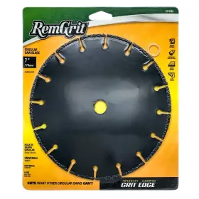 E0206236 Disston 035781062367 7-inch Remgrit Carbide Grit Circular Saw Blades Coarse 178mm