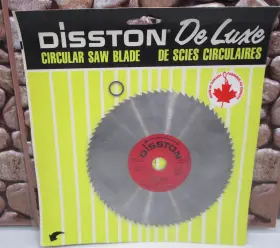 Cl6404 Disston De Luxe Circular Saw Blade 6.5 Inch Cross Cut Regular New