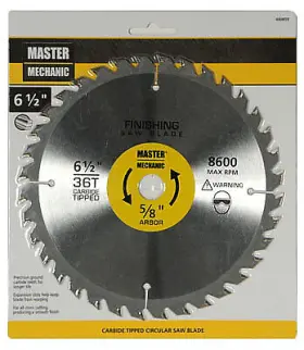 440859 Disston Company Smooth-cut Combo Circular Saw Blade 36 Teeth 6-1/2- Inch -440859