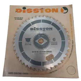 Dv-6004 Disston Nos 6 Inch Chrome Universal Arbor Circular Saw Combination Blade