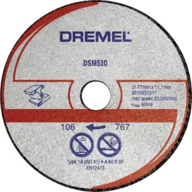Dremel B08hyyfdbk Dsm510 Multifunctional Cutting Disc Multipack Accessory Set 3