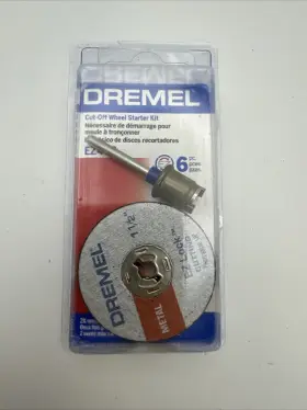 Ez406-02 Dremel 1-1/2 Inch 3.2 Mm Ez Lock Cut-off Wheel Starter Kit