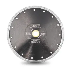 Dt502081825r Dt-diatool Diamond Tile Blade 8 Inch Turbo X Mesh Rim Segement Circular Saw Blad