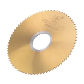 Duefixing 619668413840 63mm D 16mm Arbor 1mm Thick Circular Saw Blade 72 Tooth Titanium Coated