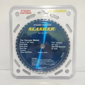 Sl-7.25-48 Dynamic Fastener Slasher 7-1/4 Inch 48t Ferrous Metal Circular Saw Blade