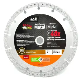 3110432u Eab New 7 Inch 40t Multi-purpose Metal Industrial Diamond Saw Blade Fr.sh