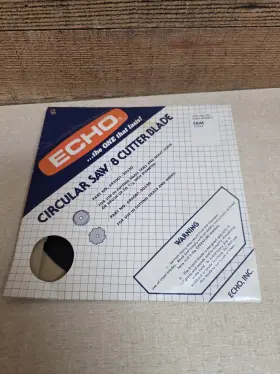 898545-20330 Echo Circular Saw / 8 Inch Cutter Blade For Srm-200ae New