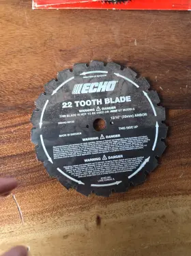 99944200130 Echo Oem 22-tooth Clearing Saw Blade W 20mm Arbor Srm Brushcutters /