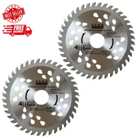 Echo Corner 445027866841 4-1/2 Inch Angle Grinder Saw Blade 7/8 Arbor Tct 40t Fast Fine Finish Framing Trimm