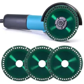 684011 Euphhonycs 3 Pack Indestructible Disc 2.0 4 Inch - Cut Everything I